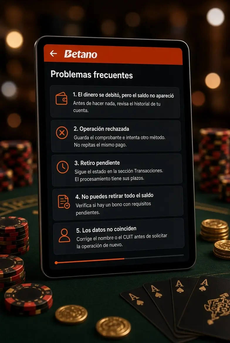 Problemas frecuentes con Mercado Pago