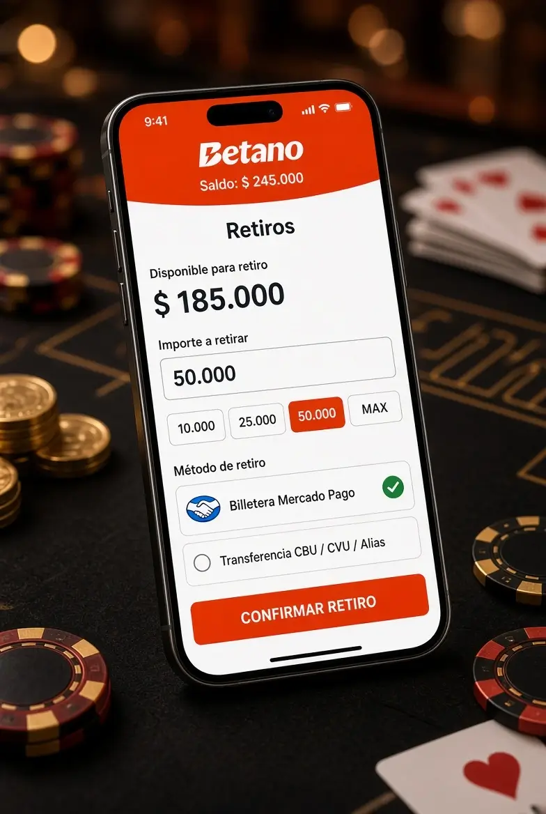 Cómo depositar en Betano con Mercado Pago