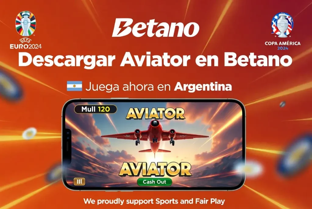 Descargar Aviator en Betano