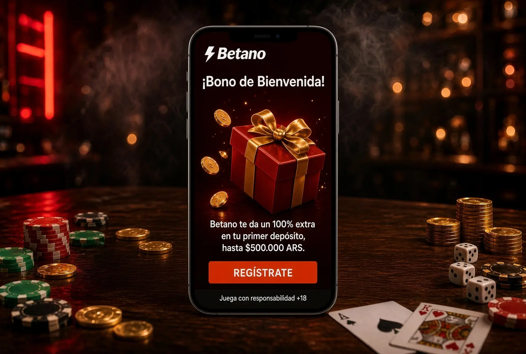Bono de bienvenida de Betano Argentina